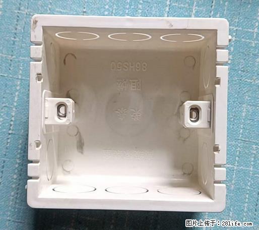 桂林荣泰吹塑、注塑【厂家直销】PVC阴燃电工配件，精品86底盒 - 家居生活 - 大庆生活社区 - 大庆28生活网 dq.28life.net
